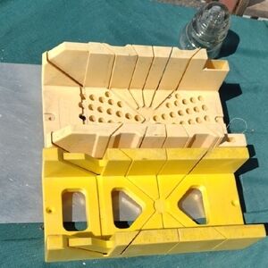 Yellow Miter Box Pair